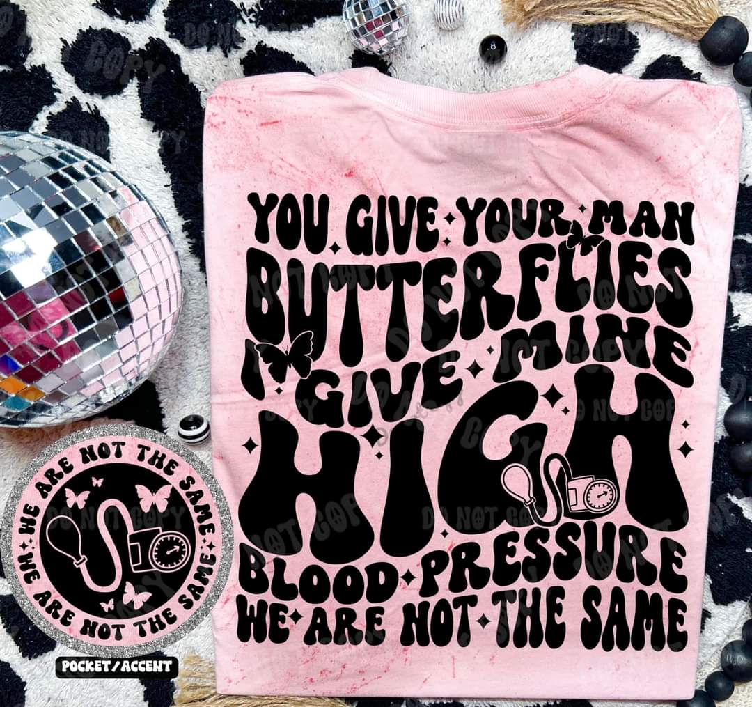 I Give Mine High Blood Pressure