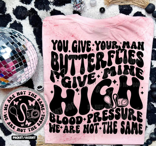 I Give Mine High Blood Pressure