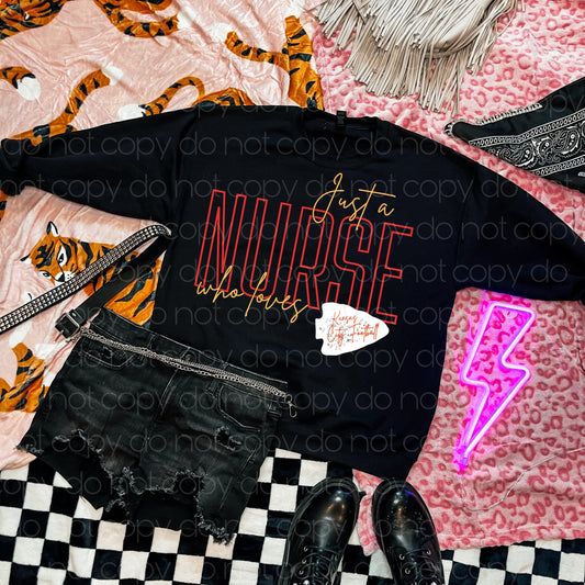 This nurse loves Kansas City Football