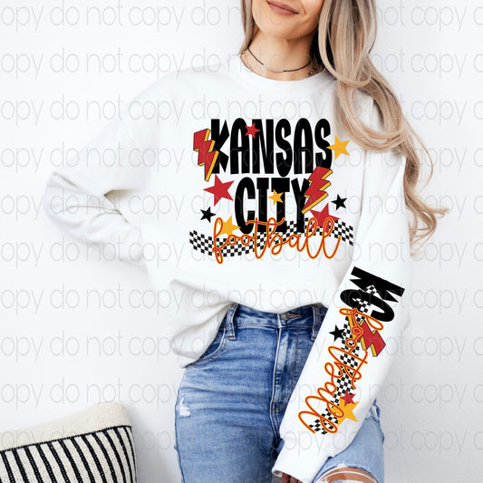 Kansas City -tshirt will not have arm design