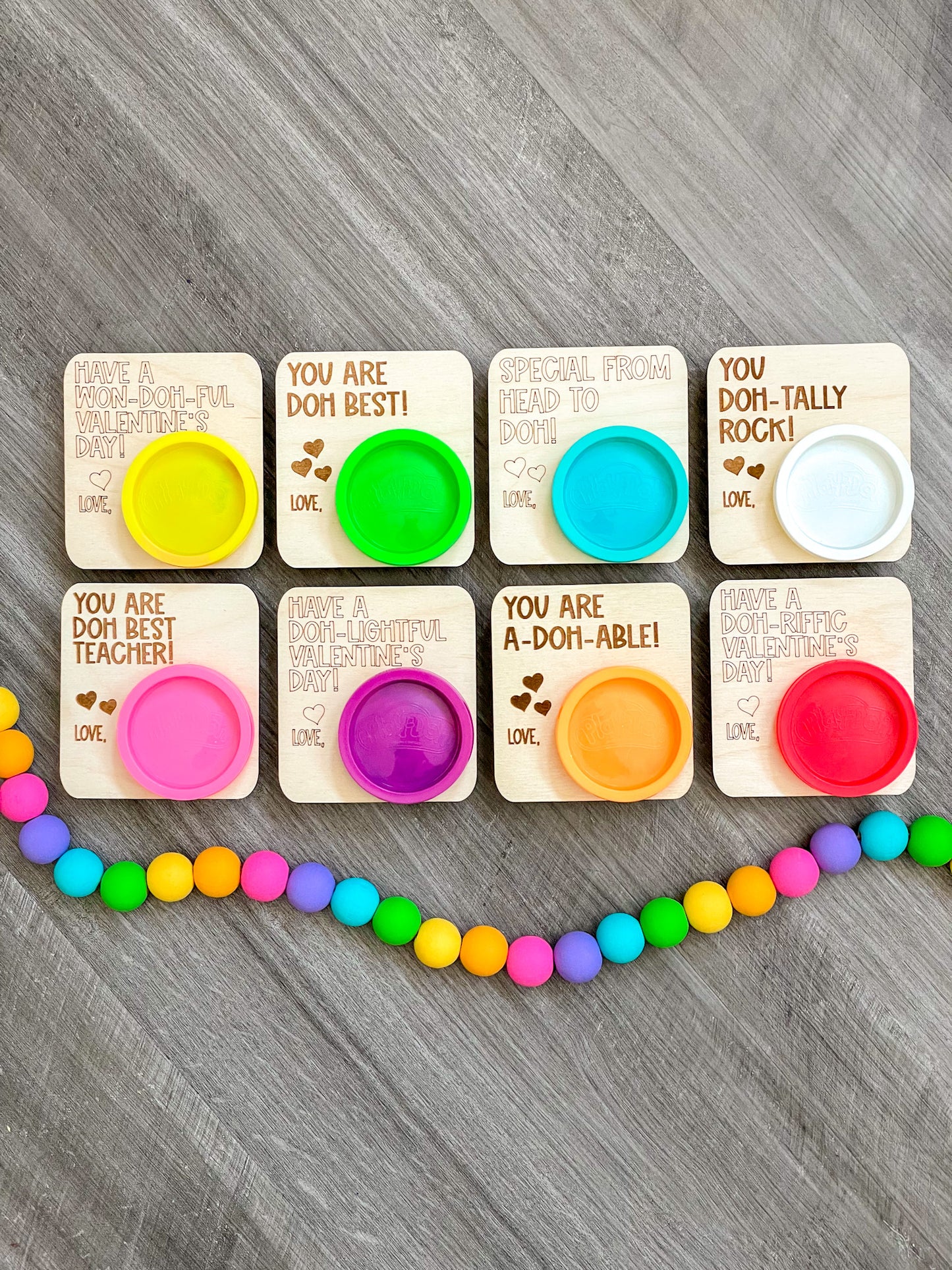 Play Doh Valentines