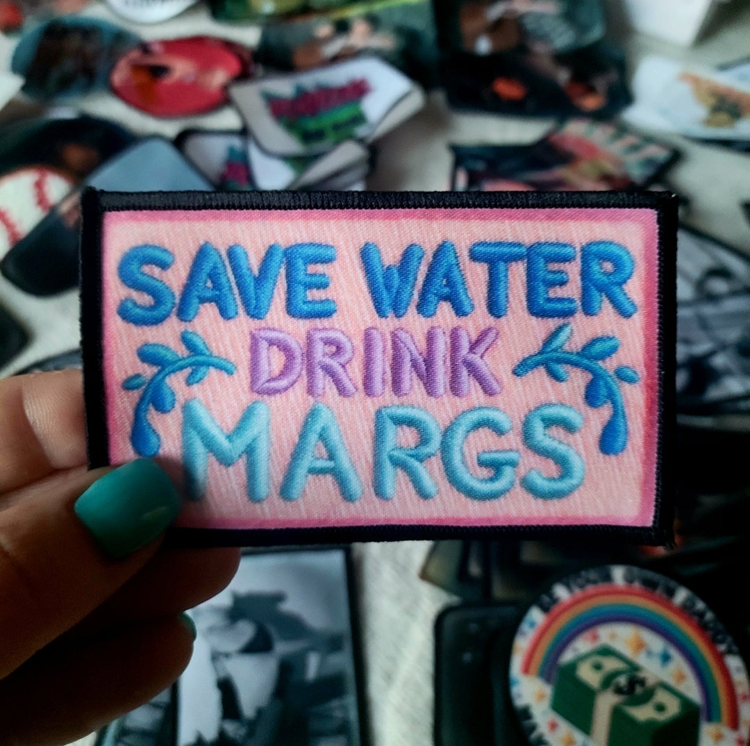 Save Water Patch