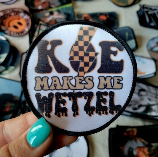 Koe Makes Me Wetzel Patch