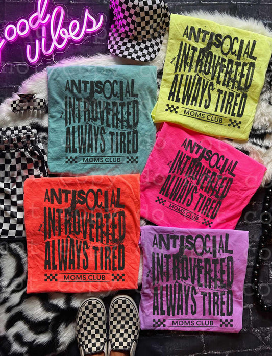 Antisocial, Introverted, Always Tired