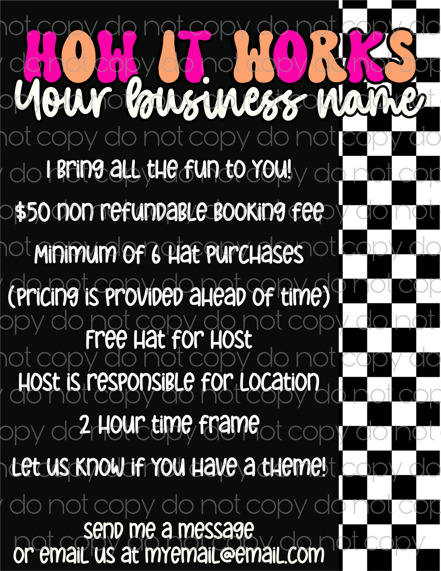 Canva Hat Bar Template