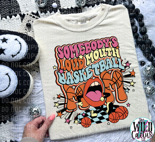 Loud Mouth Basketball Mama