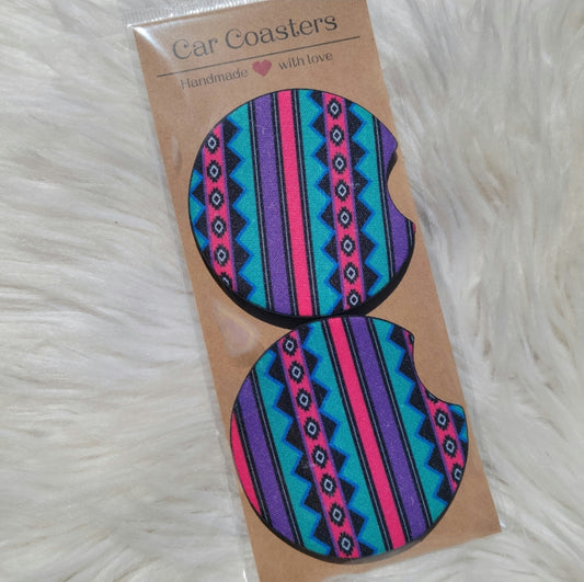 90s Western Car Coasters