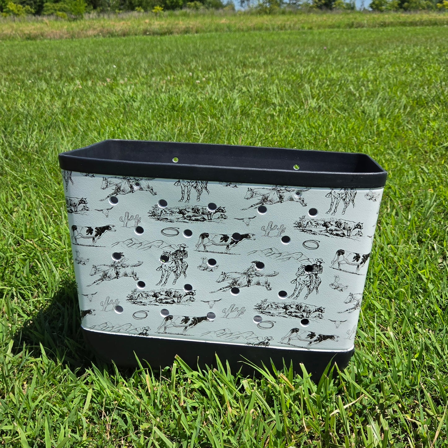 Large Western Tote Bag