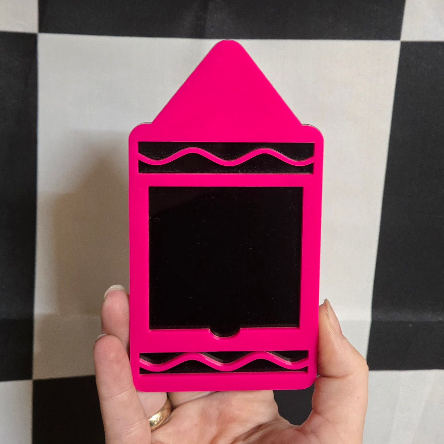 Crayon Sticky Note Holder