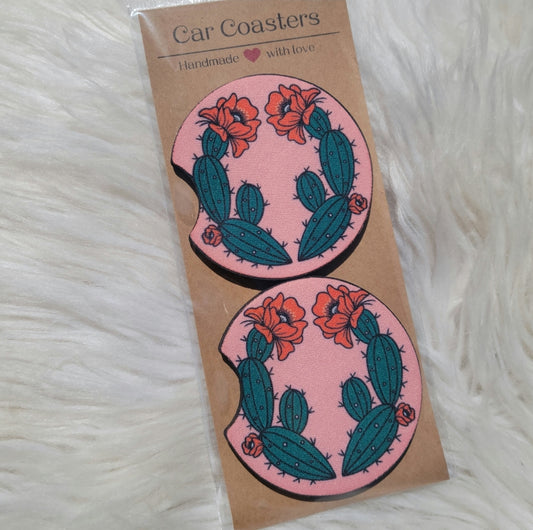 Cactus Car Coasters