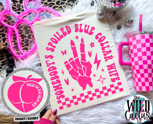 Spoiled Blue Color Wife