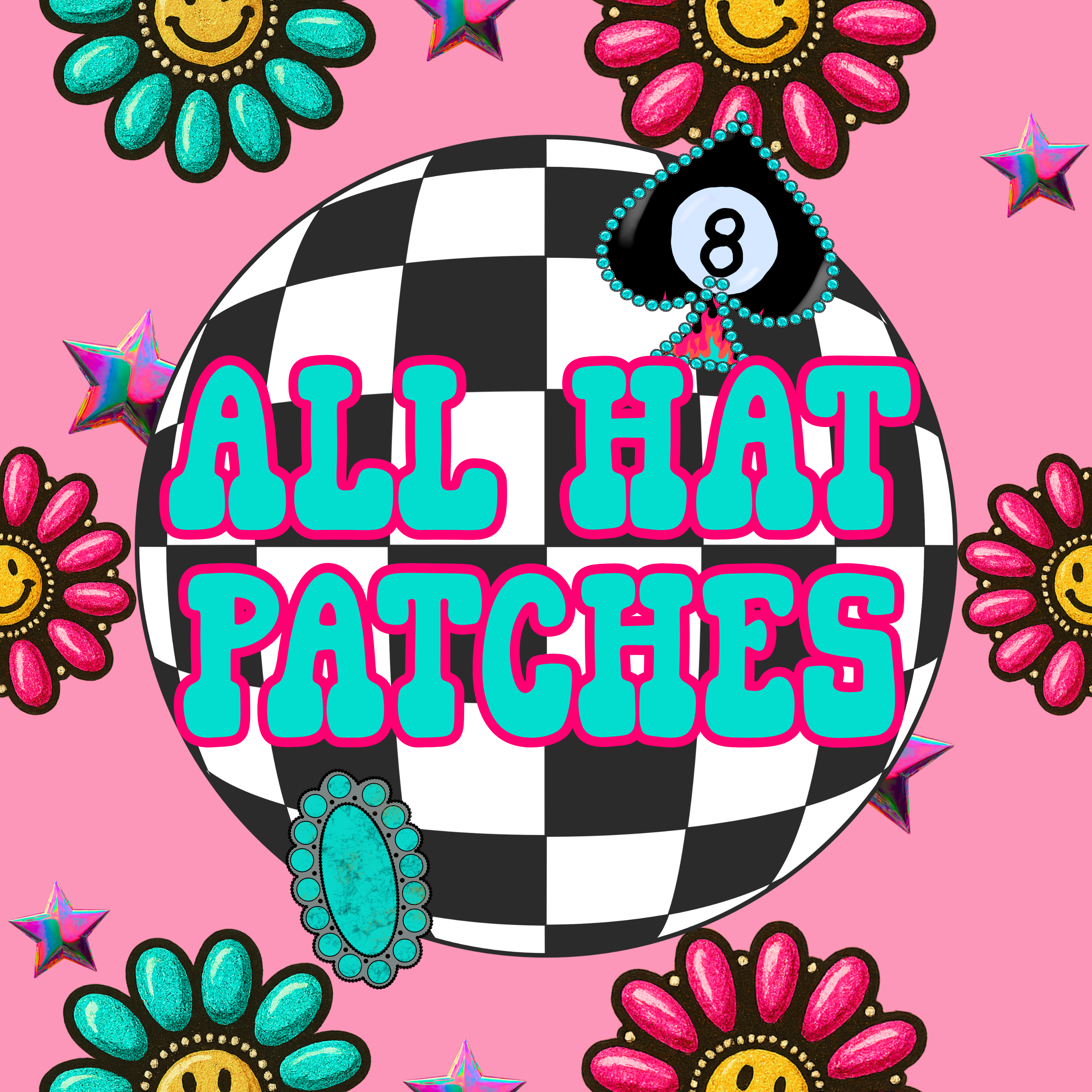 All Hat Patches – The Wild Cactus