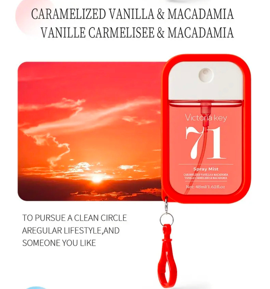 What a Vibe Keychain Spray