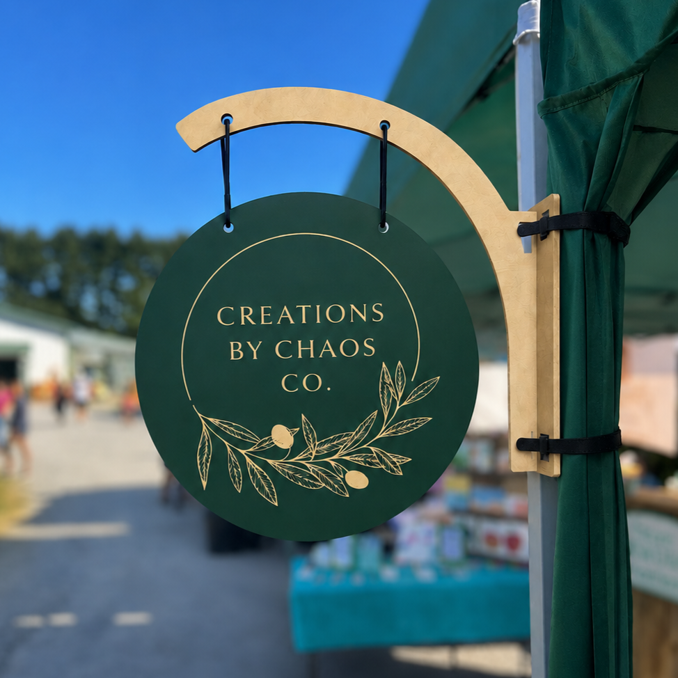 ACRYLIC canopy sign