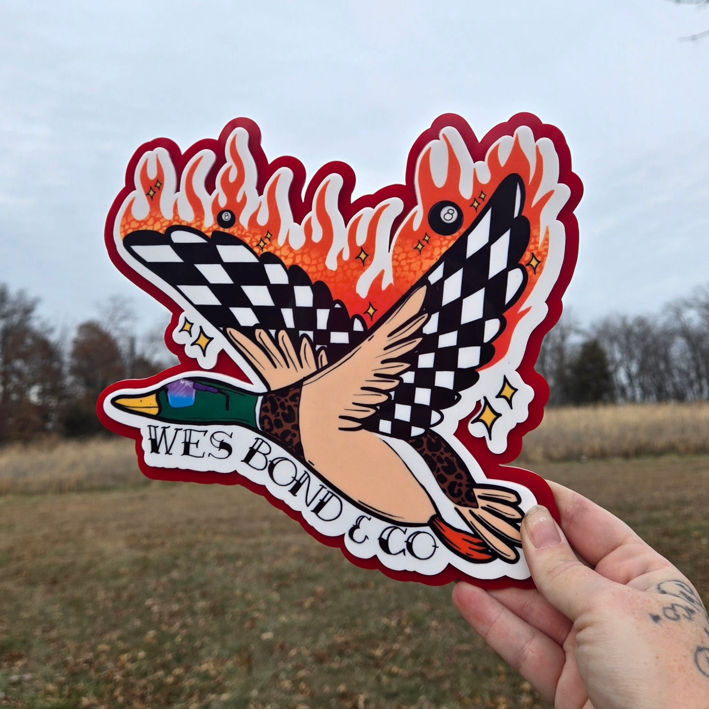 Printed Acrylic Mini Watermark