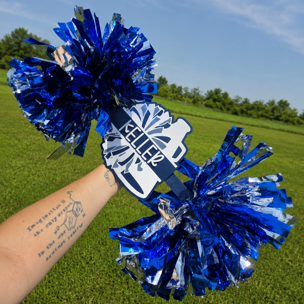 Spirit Stick (double pom)