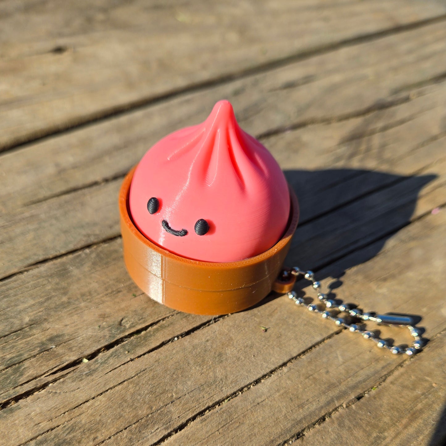 Dumplink Fidget Clicker Keychain
