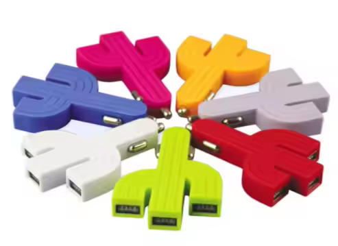 Cactus Car Charger Port