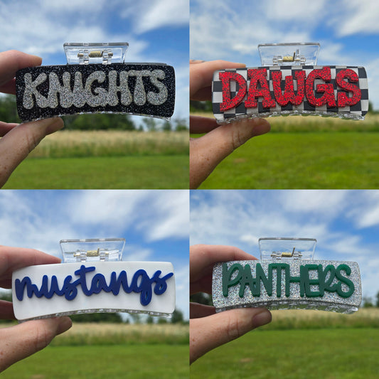 4" Custom Claw Clip