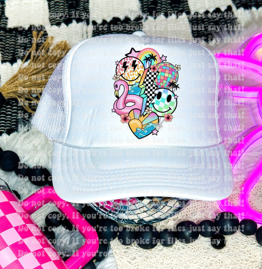 Summer Time Trucker Hat