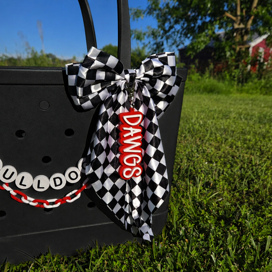 Mascot Keychain + Bow