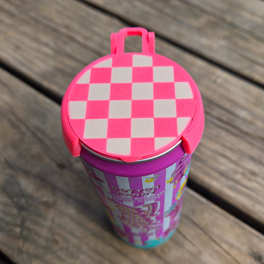 Checkered Can Lid