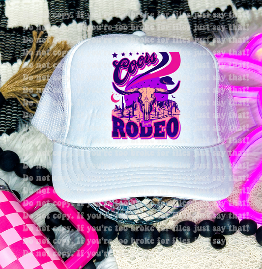 Neon Rodeo Trucker Hat