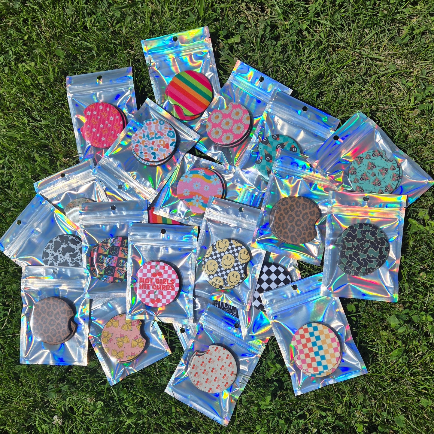 25 Sets of Car Coaster -randomly chosen