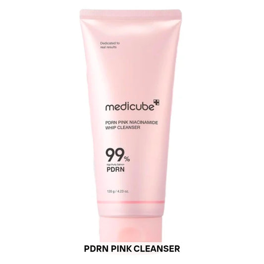 Medicube pdrn pink Niacinamide whip cleanser