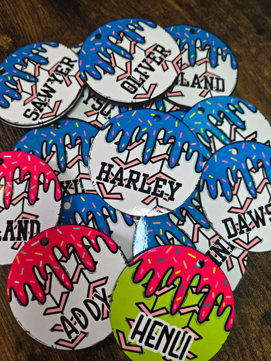 Drip Ball Bag Tags