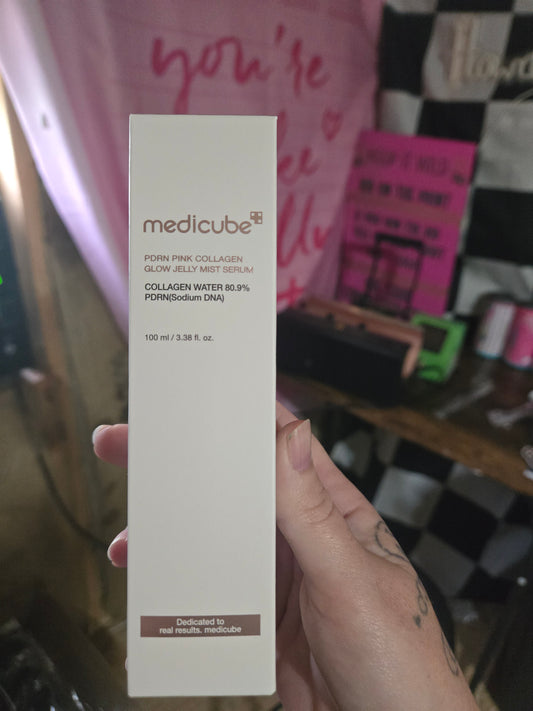 Medicube pdrn pink collagen glow jelly mist